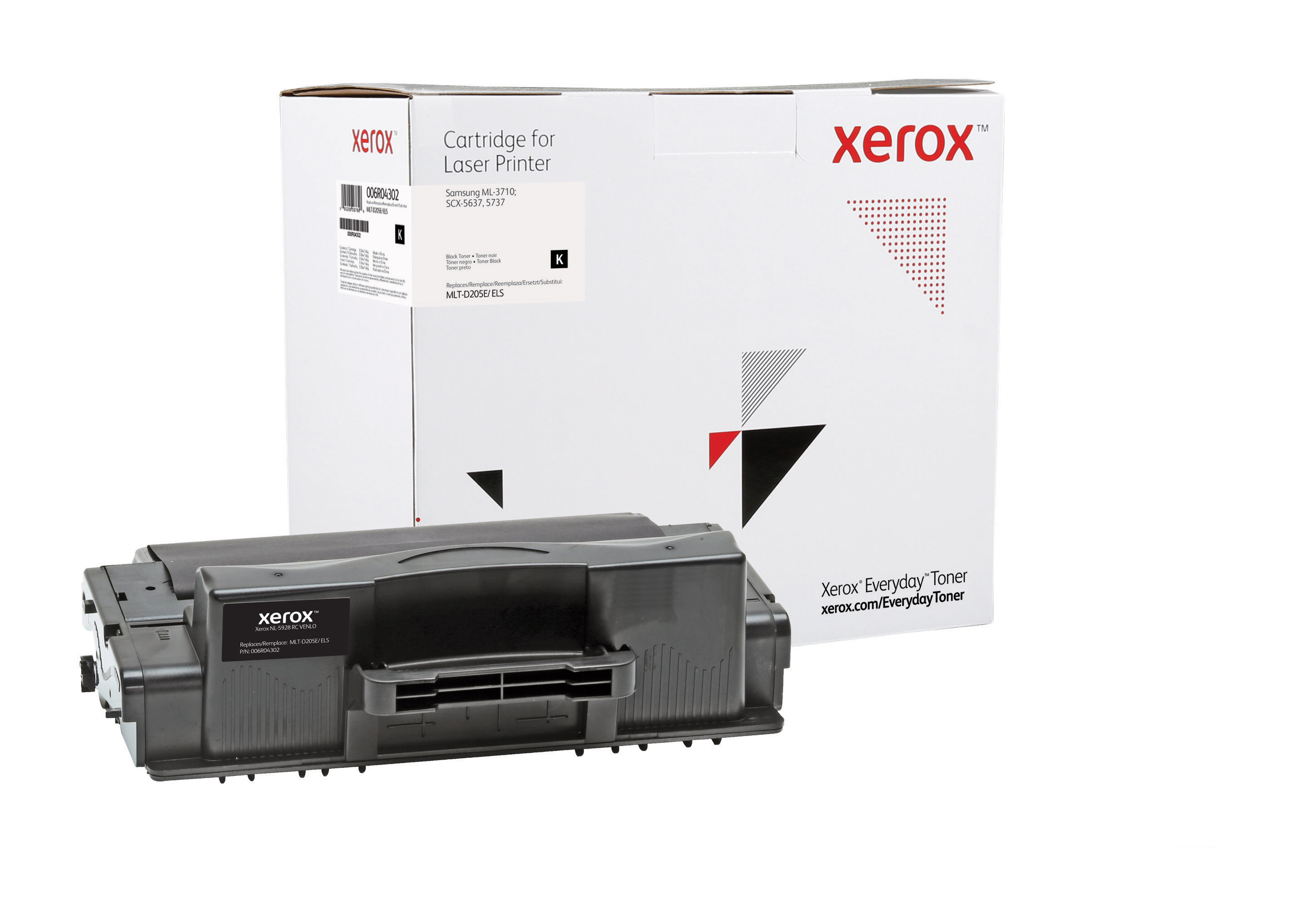 Xerox Everyday Zwart Toner compatibel met Samsung MLT-D205E, Extra hoge capaciteit