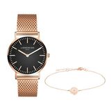 Liebeskind Berlin Set horloge & armband LS-0142-MQB IP roségoud