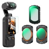 K&amp;F Concept K&F Concept CPL + ND2-32 + Black Mist filterset voor DJI Osmo Pocket 3