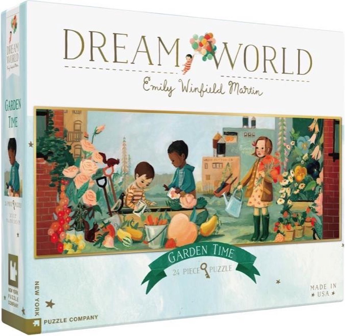 The New York Puzzle Company Garden Time - NYPC Dream World Collectie Puzzel 24 Stukjes