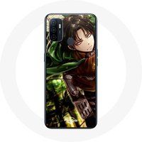 Maniacase Hoesje voor Oppo A53 Aanval van de Titanen Levi Ackerman