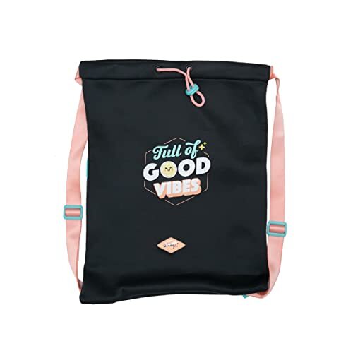 Mr. Wonderful Trekkoord Bag Classic Line - Full of good vibes