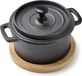 Allesken Luxe mini cocotte en fonte, 13x10x7,5 cm, 210 ml