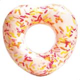 Intex Strooi Donut Heart Tube, Opgeblazen Grootte: 94cm x 89cm x 25cm (56253NP)