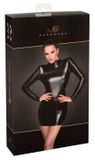 Noir Glitter Jurk Zwart S