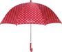Playshoes Kinder paraplu met stippen - Rood - Onesize
