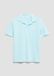 s.Oliver Polo-Shirt turquoise katoen korte mouw kinderen
