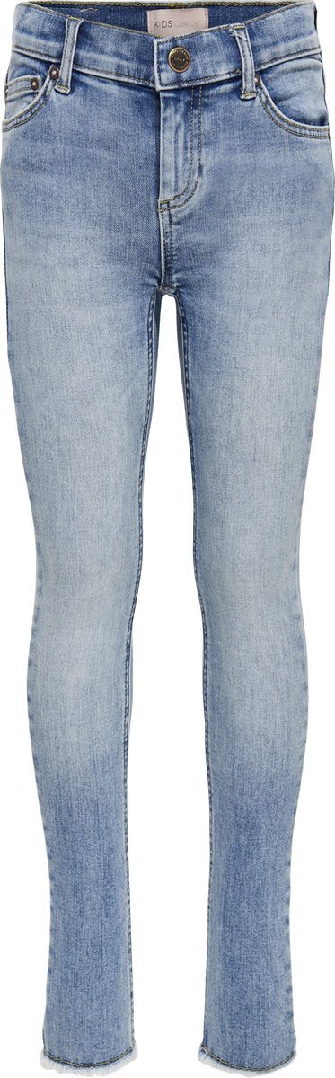 KIDS ONLY KONBLUSH SKINNY RAW JNS LIGHT BLUE NOOS Meisjes Jeans - Maat 152