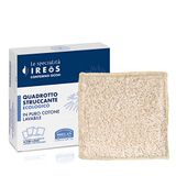 Helan IREOS - Ultra zachte en milieuvriendelijke make-up remover doek, 100% pure katoenvezel - 4 maxi wasbare en herbruikbare make-up remover pads voor huidverzorging, zachte oog- en gezichtsreiniging