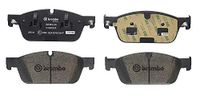 BREMBO Bremsbelagsatz, Scheibenbremse P50102X