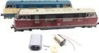 Piko micromotor HP001F motor ombouwset voor Piko BR 101, BR 103, BR 110, BR 111, BR 112, BR 118, u.a.