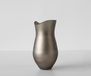 Vase Sinuo l16 x P16 x H30 cm Verre Opal Soufflé à la bouche