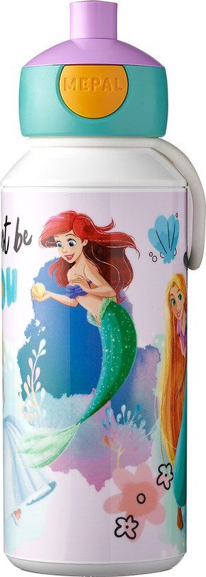 Mepal Campus Pop-up Drinkfles - Disney Princess - 400 ml