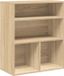 vidaXL Boekenkast Sonoma eiken 60x30x71,5 cm bewerkt hout