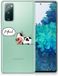 Samsung Galaxy S20 FE Telefoonhoesje met Naam Cheeky Cow