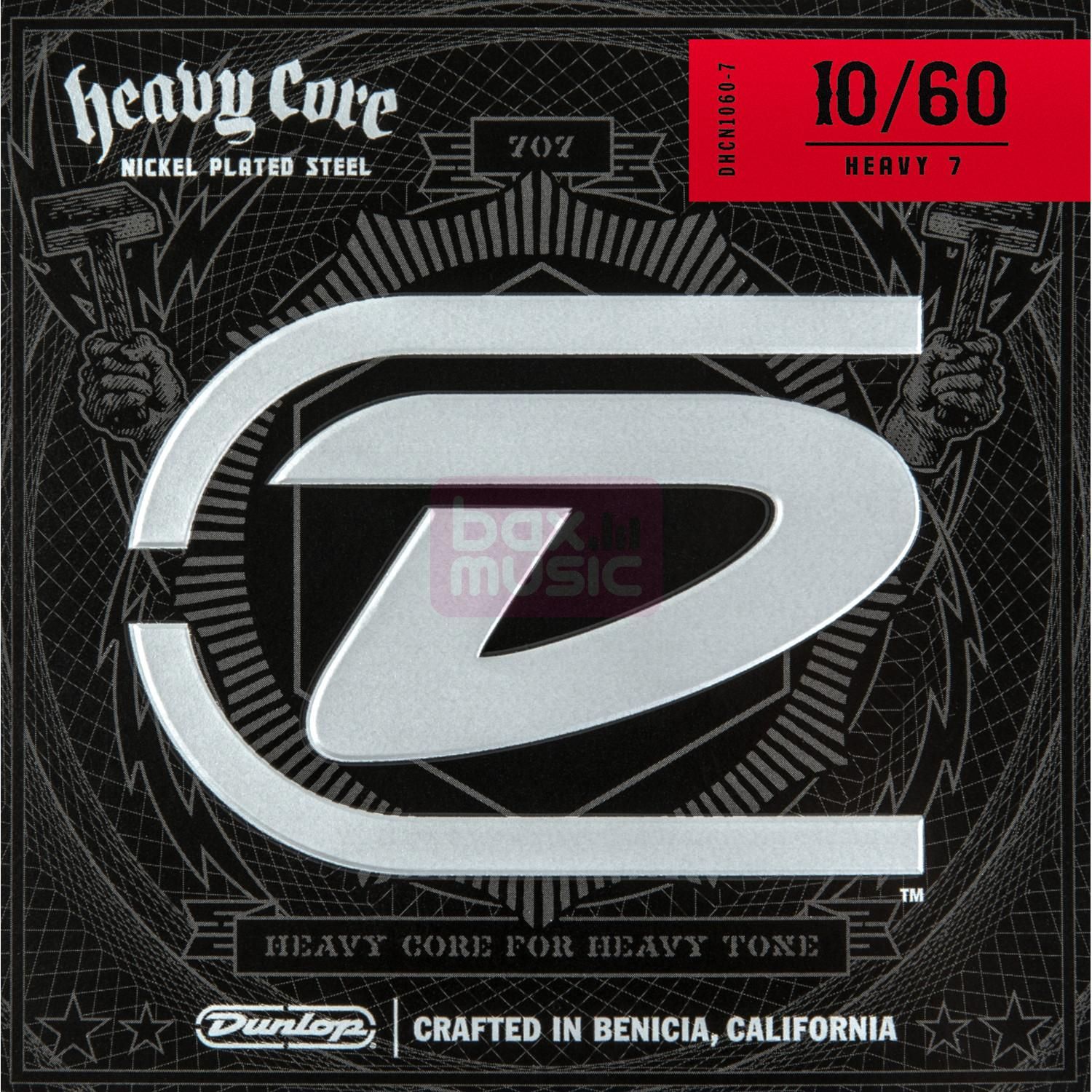 Dunlop DHC1060-7 Heavy Core 7 NPS set gitaarsnaren