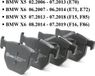 Brembo P06056 Remblokken achter voor BMW X5, X6
