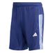 adidas heren Workout Essentials All-Set 3-Stripes Knit Short Shorts, dark blue/white, XXL 5 inch