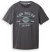 Tom Tailor - T-shirt met logoprint - Maat S - Tarmac Grey