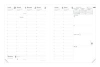 Quo Vadis Marlow persoonlijke organizer Papier, Synthetisch Beige 2025