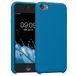 kwmobile hoes geschikt voor Apple iPod Touch 6G / 7G (6de en 7de generatie) - Beschermhoes voor mediaspeler - Backcover in Caribisch blauw