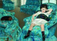 DToys Puzzle Mary Cassatt : Little Girl in a Blue Armchair - 1000 pièces