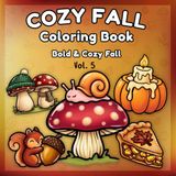 Bold & Cozy Fall Coloring Book