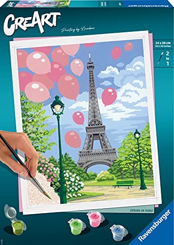 Ravensburger - CreArt-Grand-Paris creatieve set, 400556289929