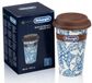 De'Longhi Keramische Thermobeker 300ml DLSC064 - Blauw Bloemendessin