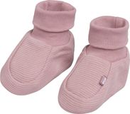 Baby's Only Slofjes Pure - Oud Roze - 3-6 mnd - 100% ecologisch katoen - GOTS