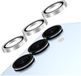 AVY Camera Lens Protector Rings | Samsung Galaxy S25 Plus | Diamant Zilver