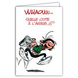 Gaston Lagaffe GLCT-0139 verjaardagskaart met motief auto dagboek