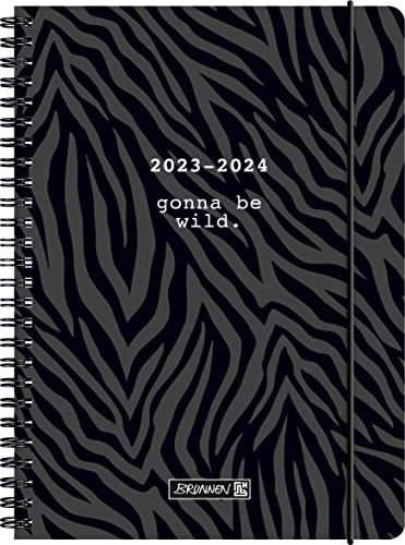 Brunnen 1072155064 Wochenkalender Schülerkalender 2023/2024 "Wild" A5