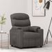 Maison Exclusive - Fauteuil relax, gris foncé, rembourré