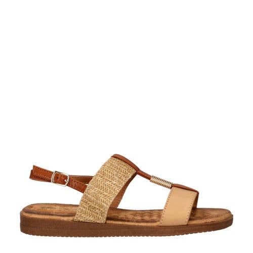 Dolcis sandalen beige/cognac