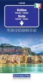 Kümmerly+Frey Hallwag Kümmerly+Frey AG Regional maps - Italy- Sicily - Palermo - Catania