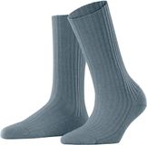 FALKE Cosy Wool Boot sokken dames blauw - maat 35-38