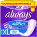 Always Daily Protect Inlegkruisjes - Maat XL - Extra Bescherming - Met Frisse Geur - 168 Stuks