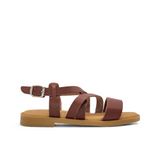 Pisamonas Sandalen donkerbruin