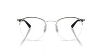 Ray-Ban Rx 7553 Lunettes De Vue Unisexe Ruthénium Rondes 50mm