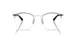Ray-Ban Rx 7553 Lunettes De Vue Unisexe Ruthénium Rondes 50mm