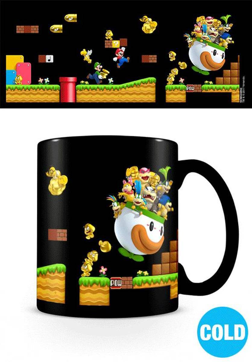 Super Mario Gold Coin Rush Heat Changing Mug