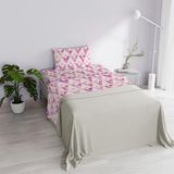 Italian Bed Linen Dafne Beddengoedset, bedrukt, microvezel, kinki, Frans bed