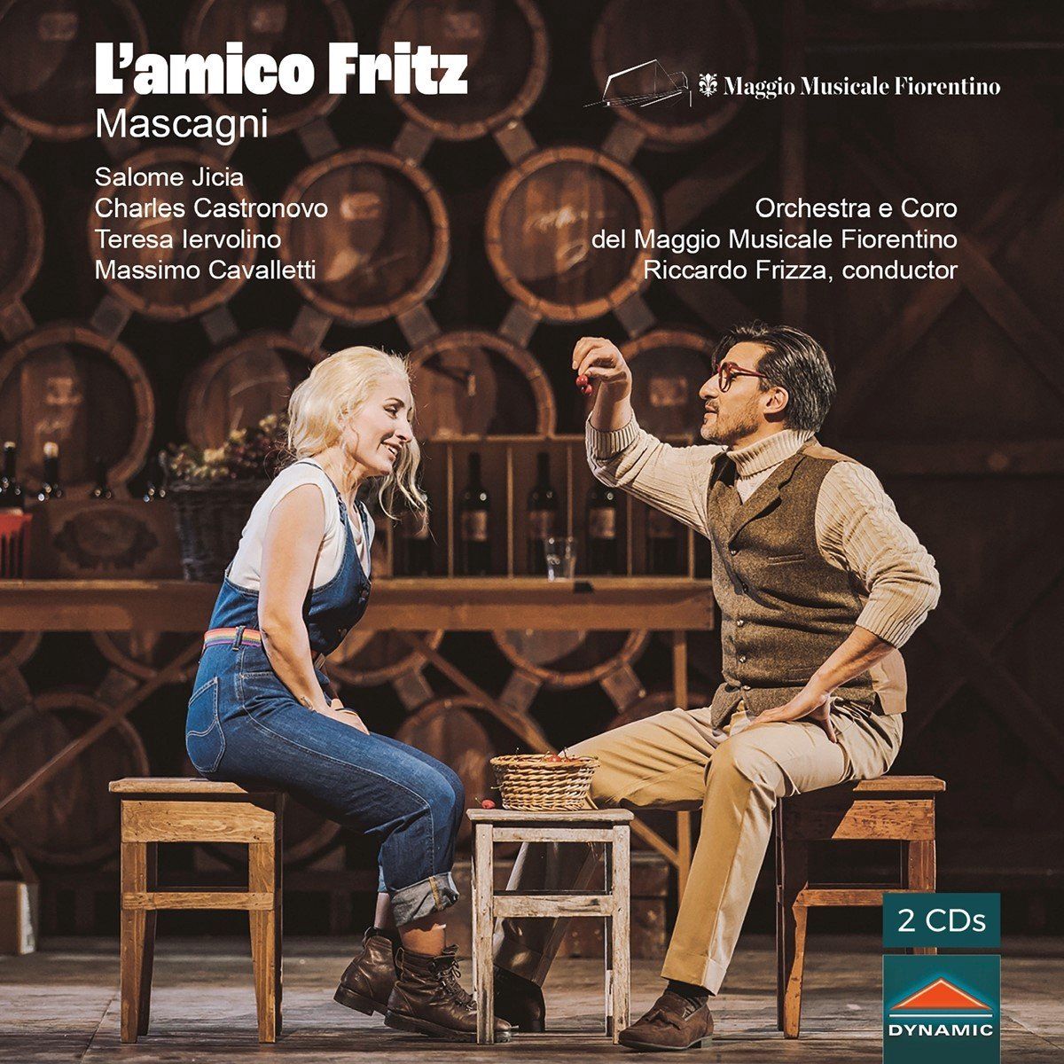 OUTHERE Teresa Iervolino, Riccardo Frizza, Orchestra E Cora Del Maggio Musicale Fiorentino - Mascagni: L'Amico Fritz (2 CD)