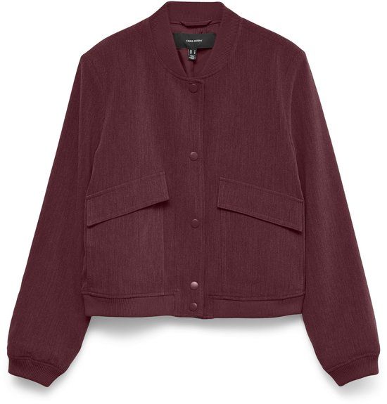 VERO MODA VMAMALA SHORT JACKET NOOS Dames Jas Windsor Wine