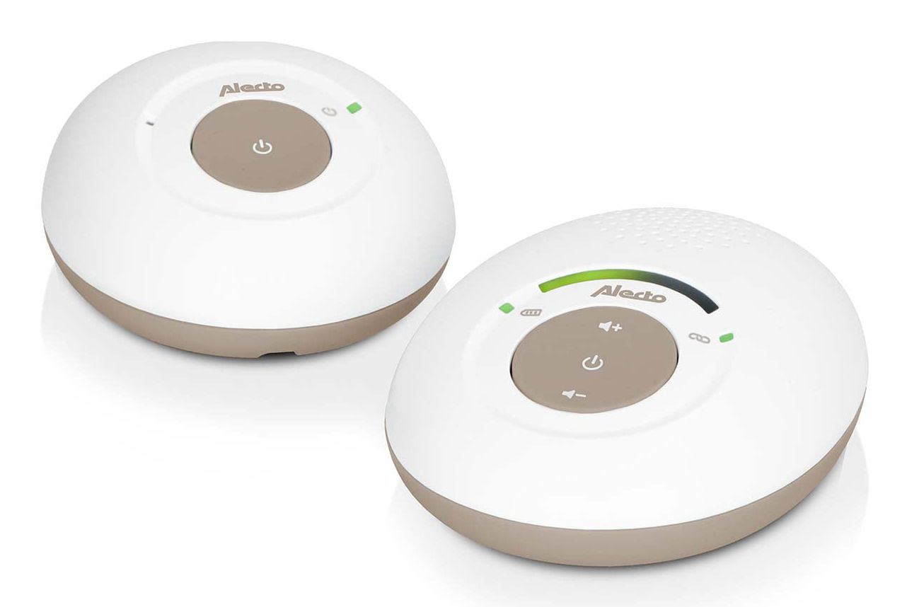 Alecto DBX110BE - DECT Babyfoon - Wit/Beige
