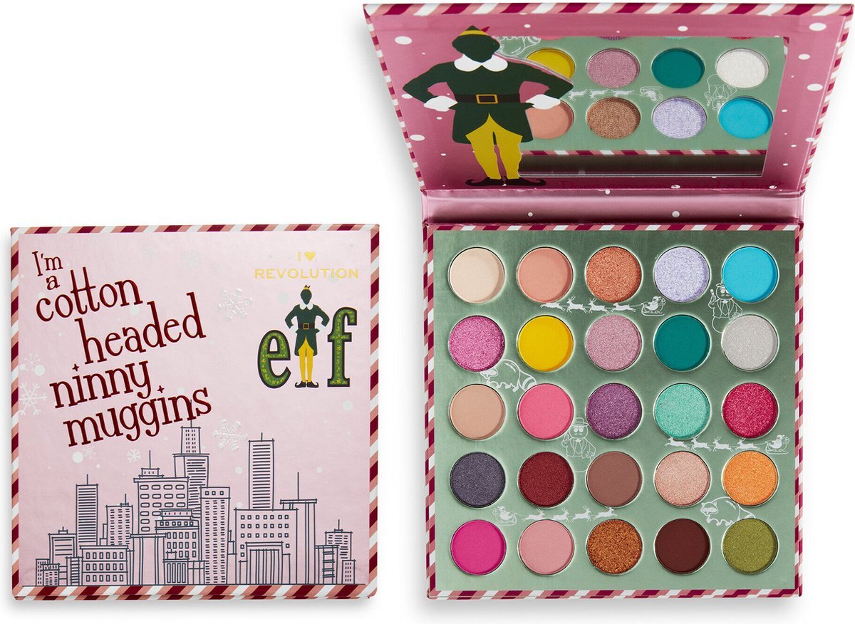 I Heart Revolution x Elf Palette Ninny Muggins - Oogschaduw Palette