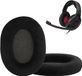 kwmobile 2x fluwelen oorkussens geschikt voor Sennheiser GAME ZERO / HD380PRO / PXC450 / PXC350 / PC350 / PC360 koptelefoons - Kussens voor over-ear-koptelefoon in zwart