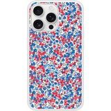 Apple iPhone 16 Liberty wiltshire bleu verstevigd hoesje met sublimatie bedrukking