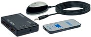 Schwaiger HDM31A531 Commutateur HDMI 3-en-1 4K Ultra HD